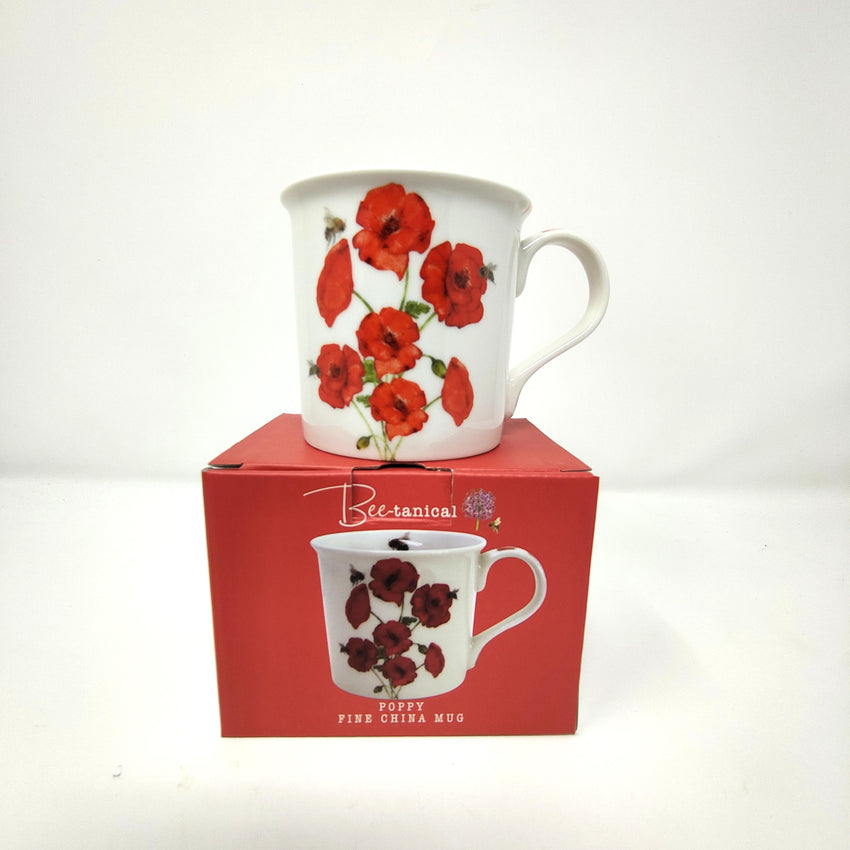 Ceramic Mug - Red Poppy