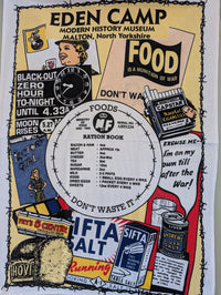 Eden Camp Tea Towel