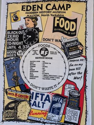 Eden Camp Tea Towel