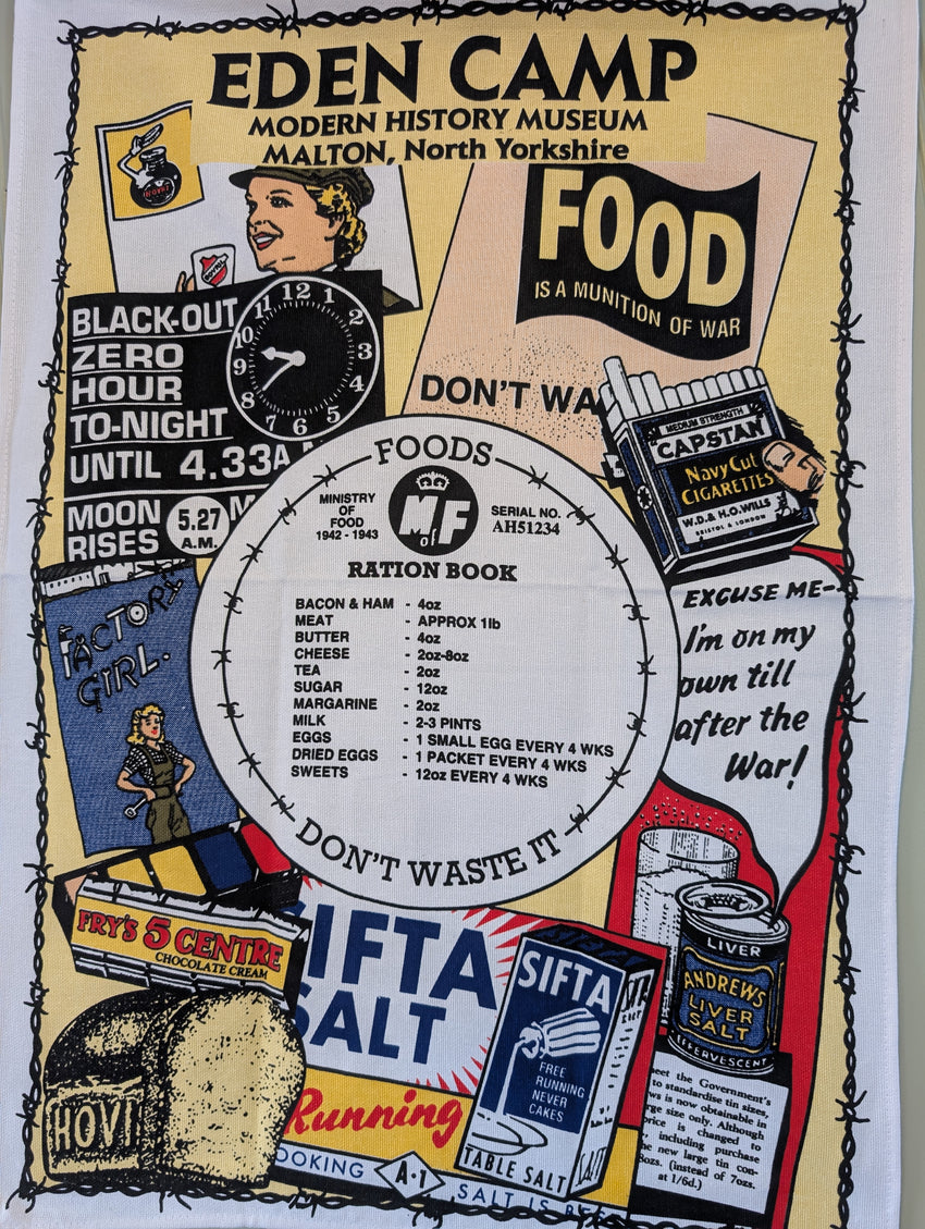 Eden Camp Tea Towel