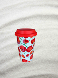 Poppy Travel Cup with Silicone Lid