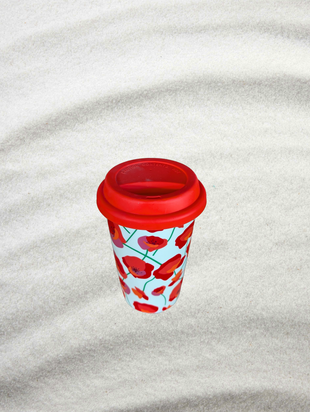 Poppy Travel Cup with Silicone Lid