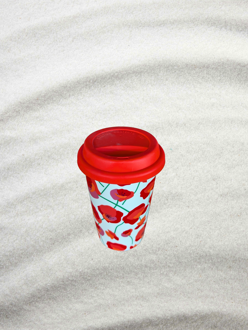 Poppy Travel Cup with Silicone Lid