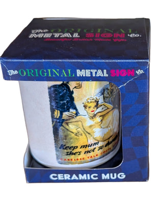 "Keep Mum, she's not so dumb" Mug and Coaster Set