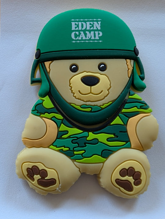 Camo Ted Fridge Magnet